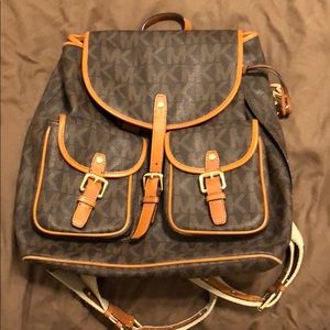 Michael Kors jet set backpack